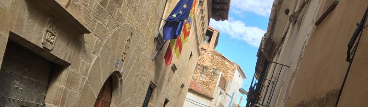 #LaCátedraSobreRuedas – El Patrimonio Artístico de Valdealgorfa de los siglos XVII y XVIII en Valdealgorfa, Teruel .